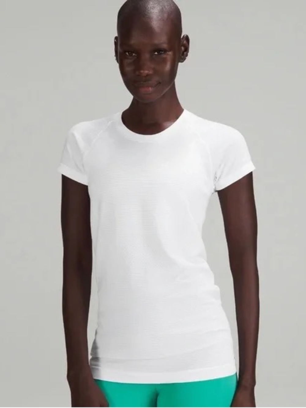 Lululemon Swiftly Tech white short sleeve top size 10 - Picture 6 of 6